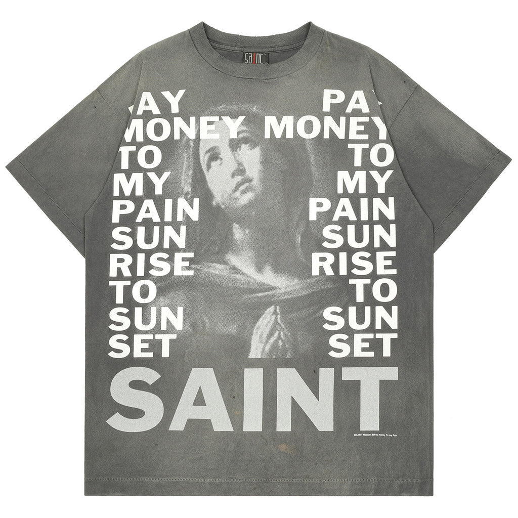 Pay money To my Pain (PTP)×©SAINT M××××××, SMC49 STAY REAL S/S TEE