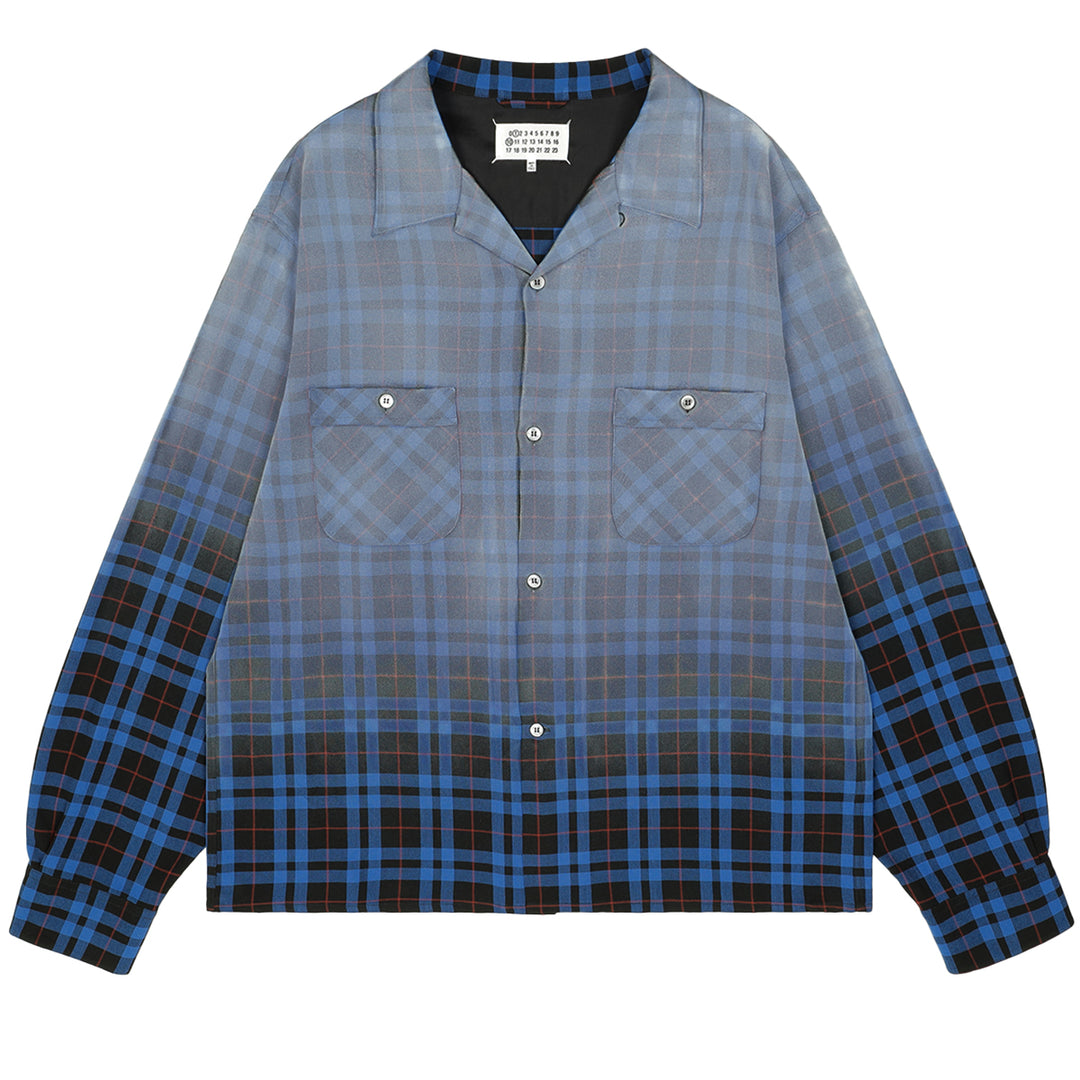 Maison Margiela (メゾン マルジェラ) - FADED CHECK SHIRT シャツ