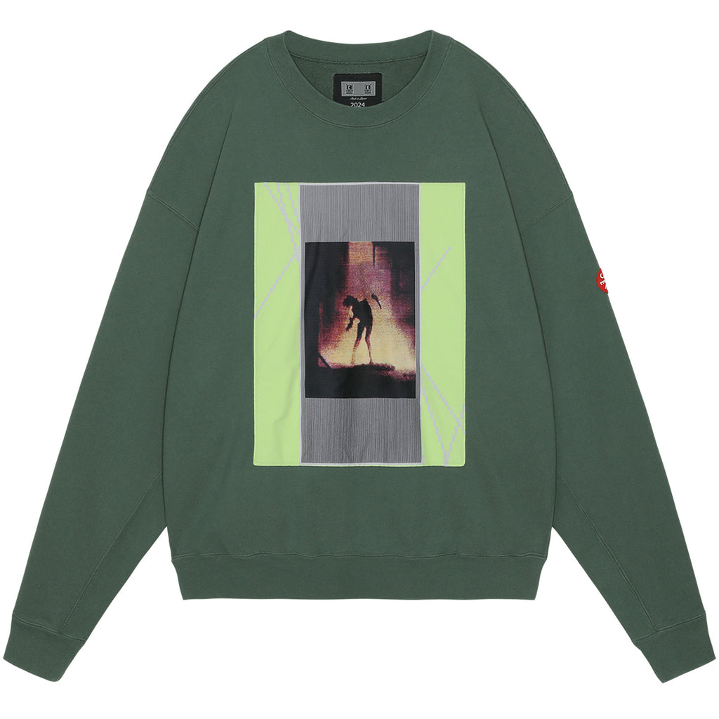 C.E (シーイー) - WASHED DIMENSIONS CREW NECK | cherry オンライン 