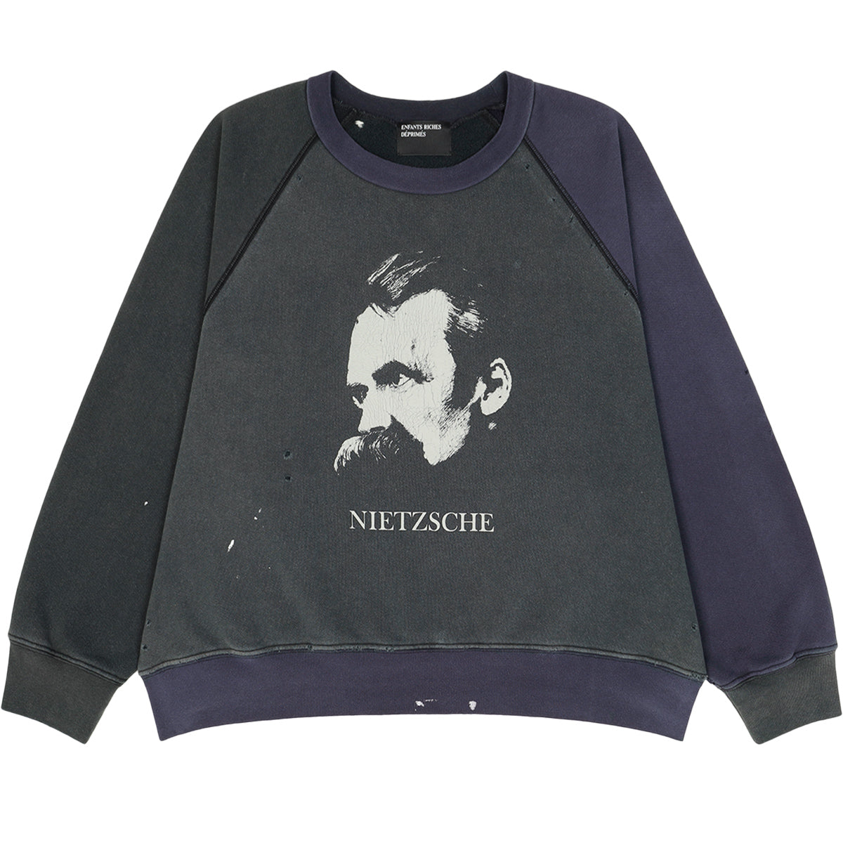 NIETZSCHE RAGLAN SWEATSHIRT