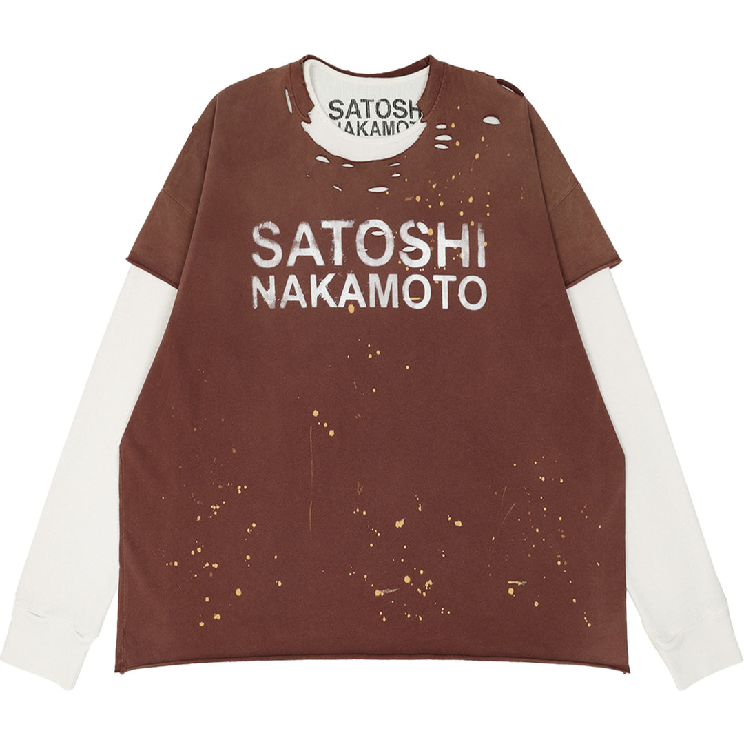 SATOSHI NAKAMOTO (サトシナカモト) - LUKE TEE THERMAL クルーネック