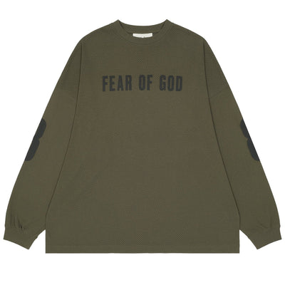 SPORT MESH MERCH LONG SLEEVE TEE - cherry fukuoka - ESSENTIALS - LONGSLEEVE