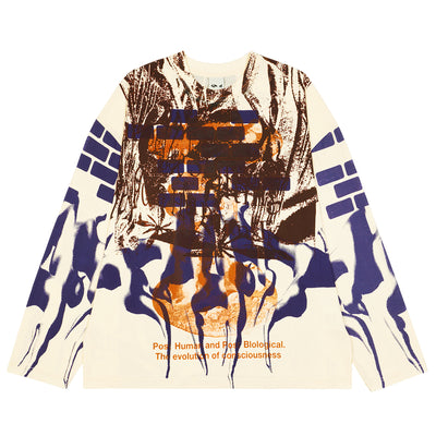 P.A.M. - LIGHTNING FIELD SPECIALTY LS TOP - MULTI - LONGSLEEVE - cherry fukuoka