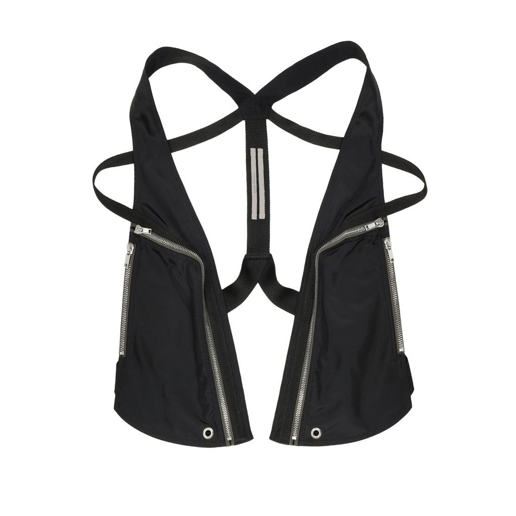 RickOwensリックオウエンスロングベスト 美品】Rick Owens リックオウエンス パデッドロングベスト サイズ 48