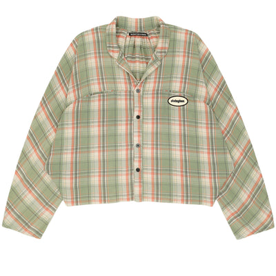 RRR123 - ARCHIVAL PLAID NAZARENE - GREEN - cherry fukuoka