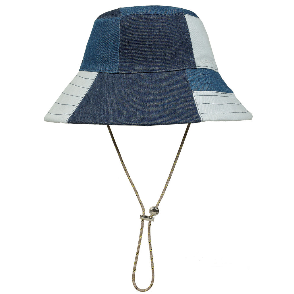 AMBUSH(アンブッシュ) - PATCHWORK STOPPERS HAT BLUE