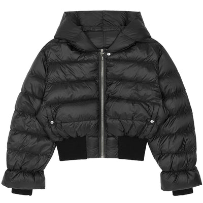 Rick Owens - TOWER F/W 26 HOODED JKT - BLACK - JACKET - cherry fukuoka