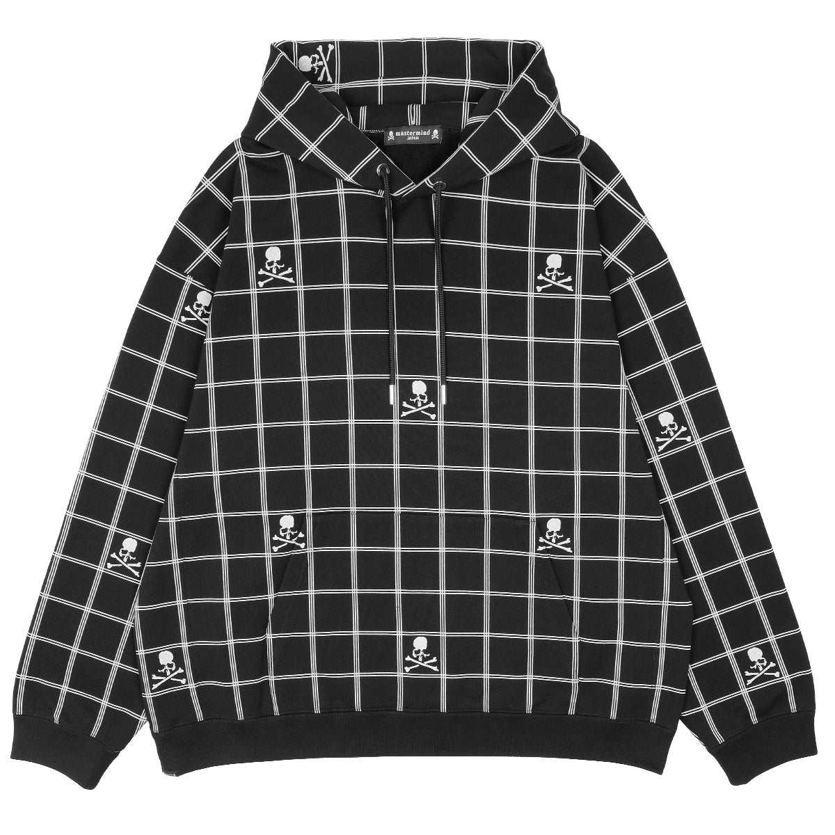 Weiv -Los Angeles Mastermind Checkered Track Jacket Grey / XL