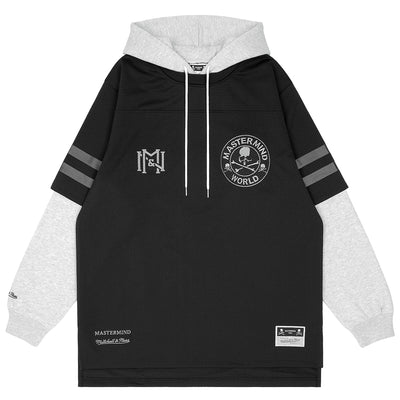 MASTERMIND WORLD × Mitchell & Ness<br>HOODED JERSEY