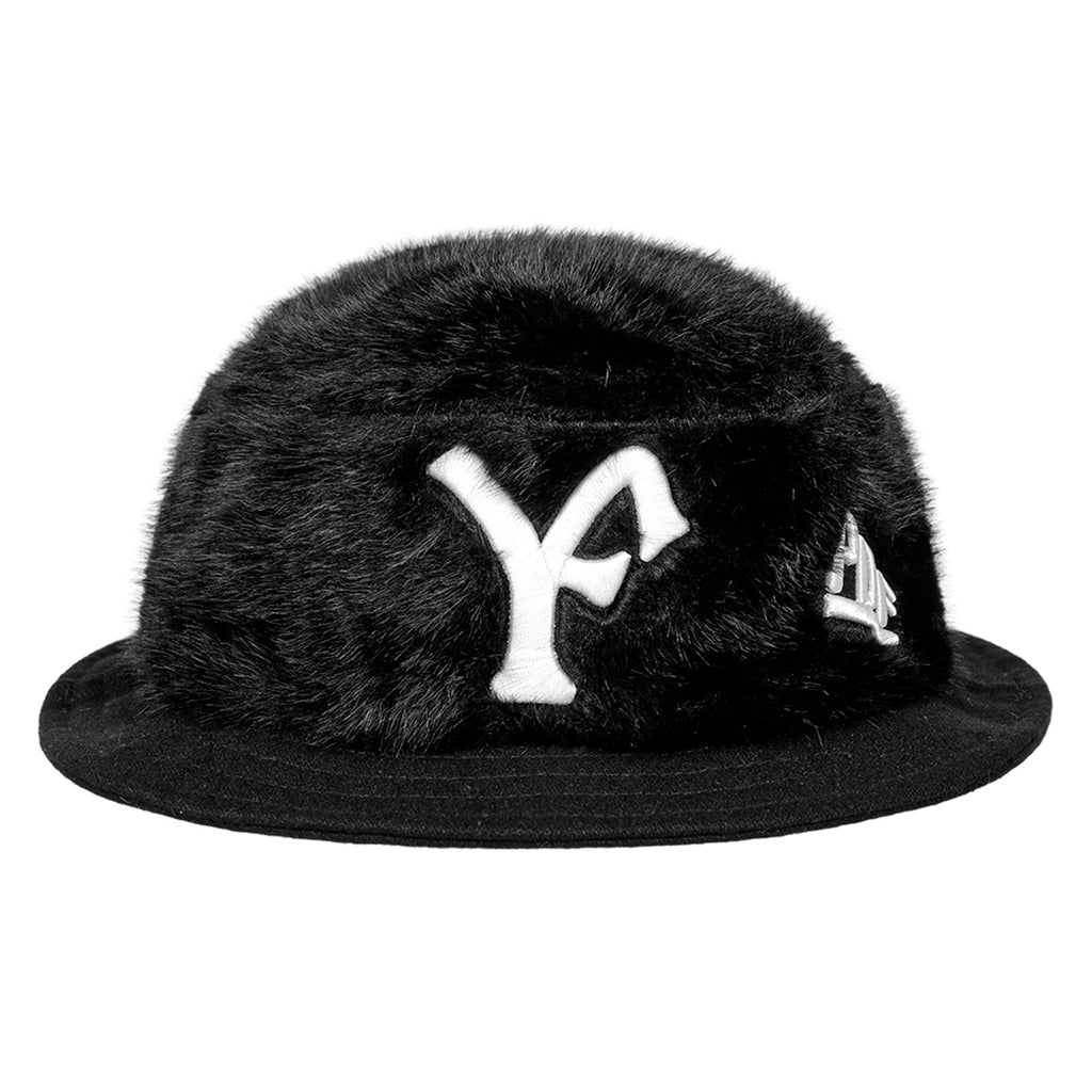 PDF (ピーディーエフ) - FY FUR BUCKET HAT ハット | cherry