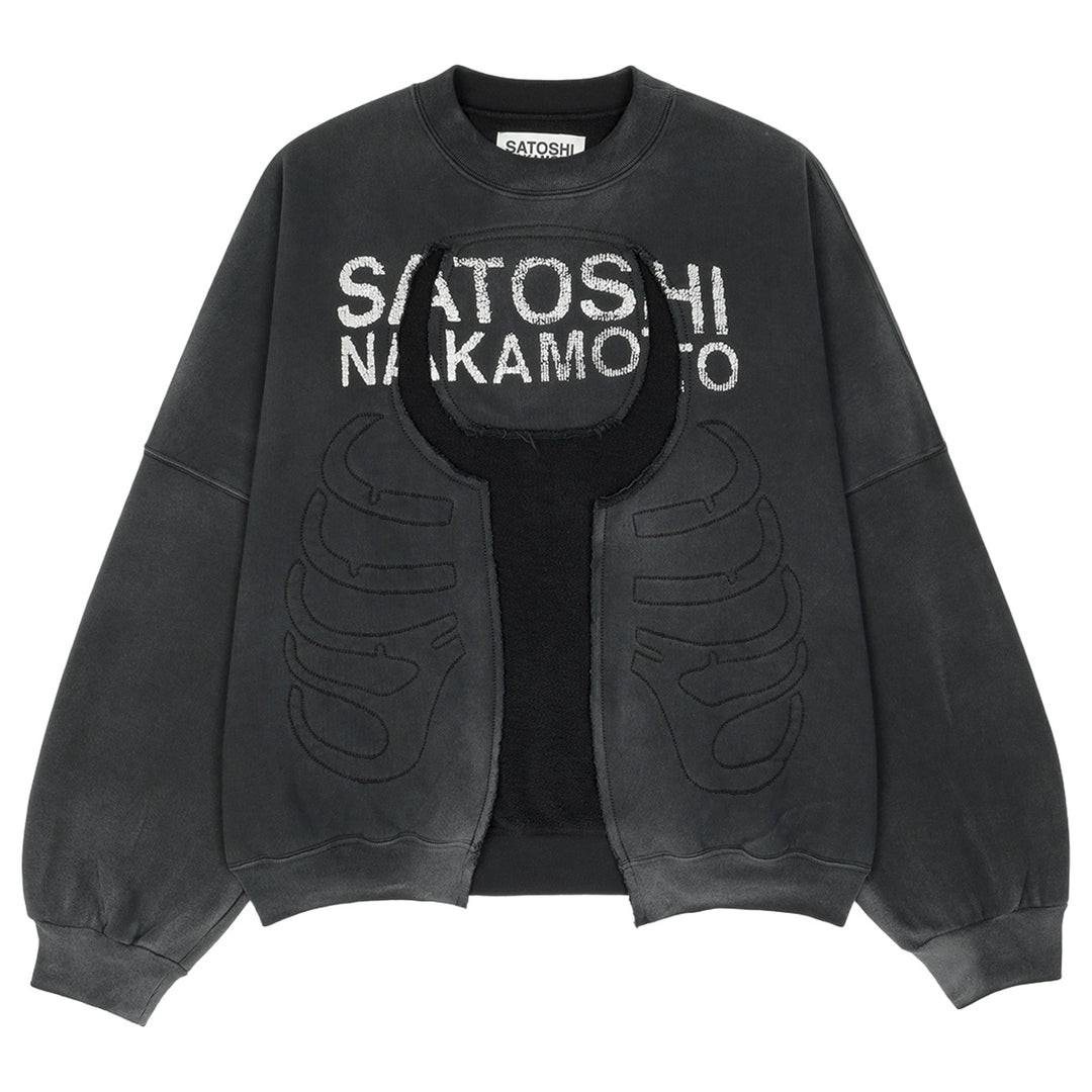 CAVEMPT - AS CDISC2_1 CREW NECK Crew Neck Sweatshirt | cherry