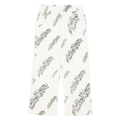 ROLL PRINT GRAFFITI BAGGY SWEATPANT