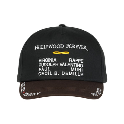 PALY HOLLYWOOD - SHOLLYWOOD FOREVER HAT - BLACK - cherry fukuoka
