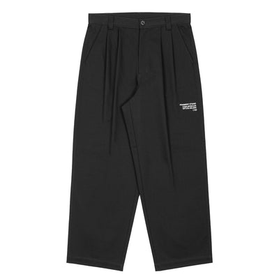 COTTON GABARDINE PANTS