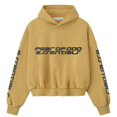 CROPPED RELAXED HOODIE