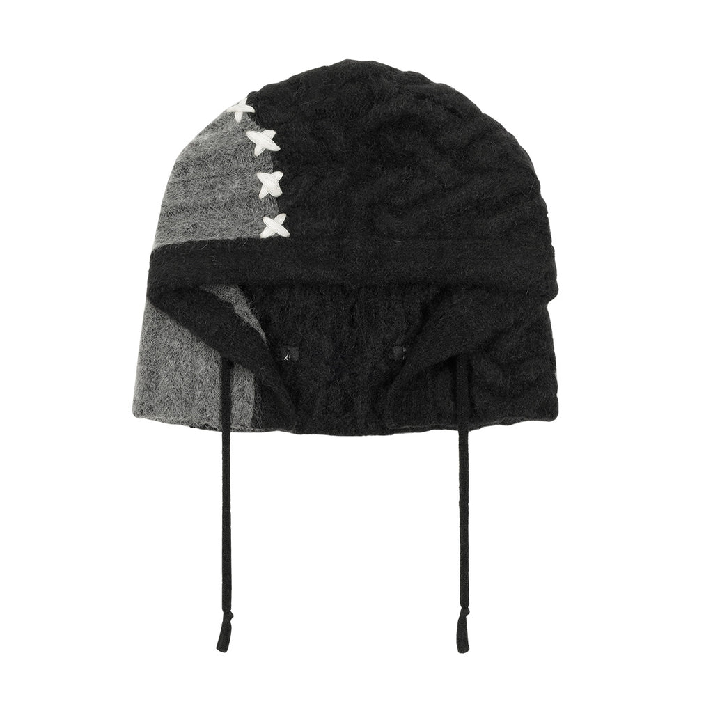 ADER Error - LAGLO BALACLAVA NOIR knit hat | cherry online official mail  order site – cherry fukuoka | Beanies