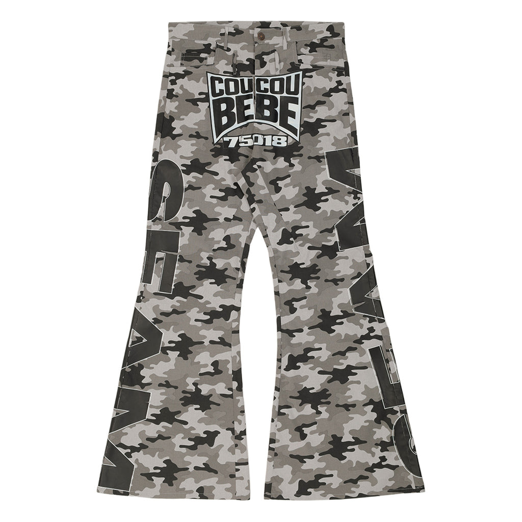 パンツ LES SIX DANGEROUS CAMO WEIRD PANTS DANGEROUS CAMO WEIRD PANTS -PUKE- | IN ONLINE STORE