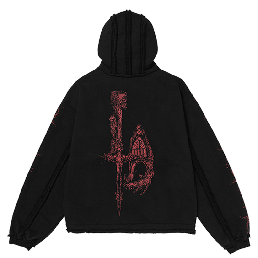 Thug Club (サグ クラブ) - DRAGON STUD ZIP-UP HOODIE BLACK フーディー | cherry  オンライン公式通販サイト – cherry fukuoka