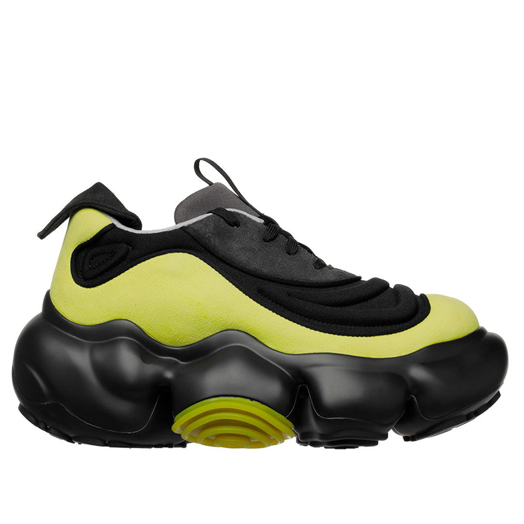 grounds (グラウンズ) - MOOPIE NAZCA LACE BLACK CITRON/BLACK SOLID