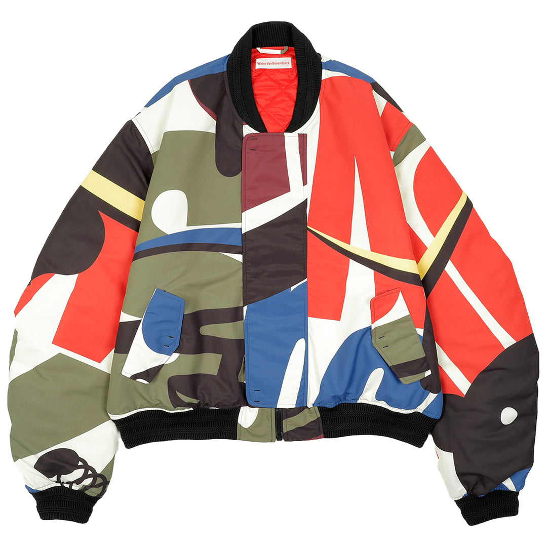 Walter Van Beirendonck (ウォルター・ヴァン・ベイレンドンク) - ATOMIC PRINT BOMBER ジャケット |  cherry オンライン公式通販サイト – cherry fukuoka