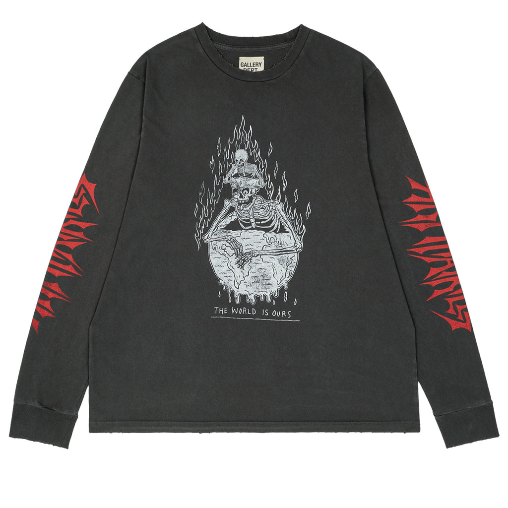 GALLERY DEPT. (ギャラリーデプト) - THE WORLD IS OURS L/S ロングT