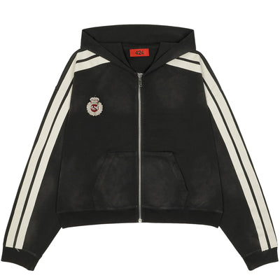 424 - ACADEMY HOODIE - BLACK - HOODIE - cherry fukuoka