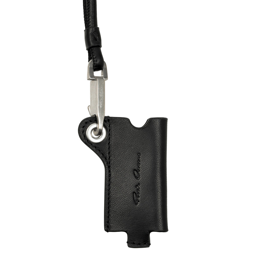 Rick Owens - TEMPLE S/S 26 LIGHTER HOLDER Keychain | cherry
