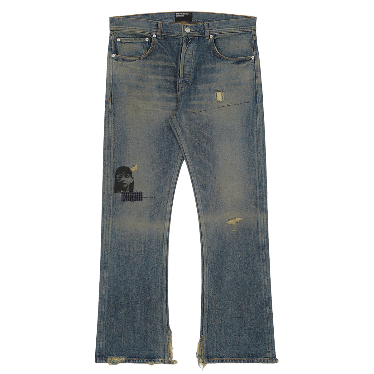 アンファン・リッシュ・デプリメ（ENFANTS RICHES DÉPRIMÉS / ERD） ONLY SON (BRUISED) JEANS（インディゴブルー）