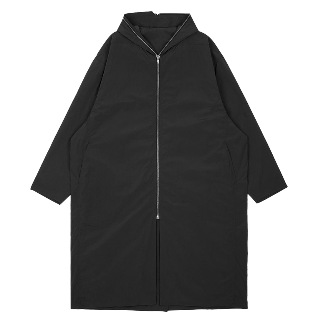 【美品】リックオウエンス　Rick Owens ブラックコート Rick Owens - リックオウエンス Rick owens コートの通販 by