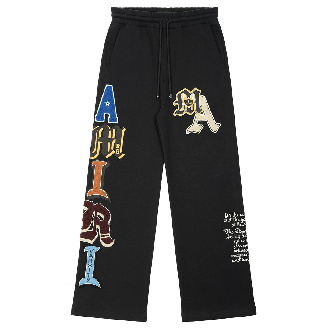 AMIRI(アミリ) - VARSITY PATCH SWEATPANT スウェットパンツ | cherry