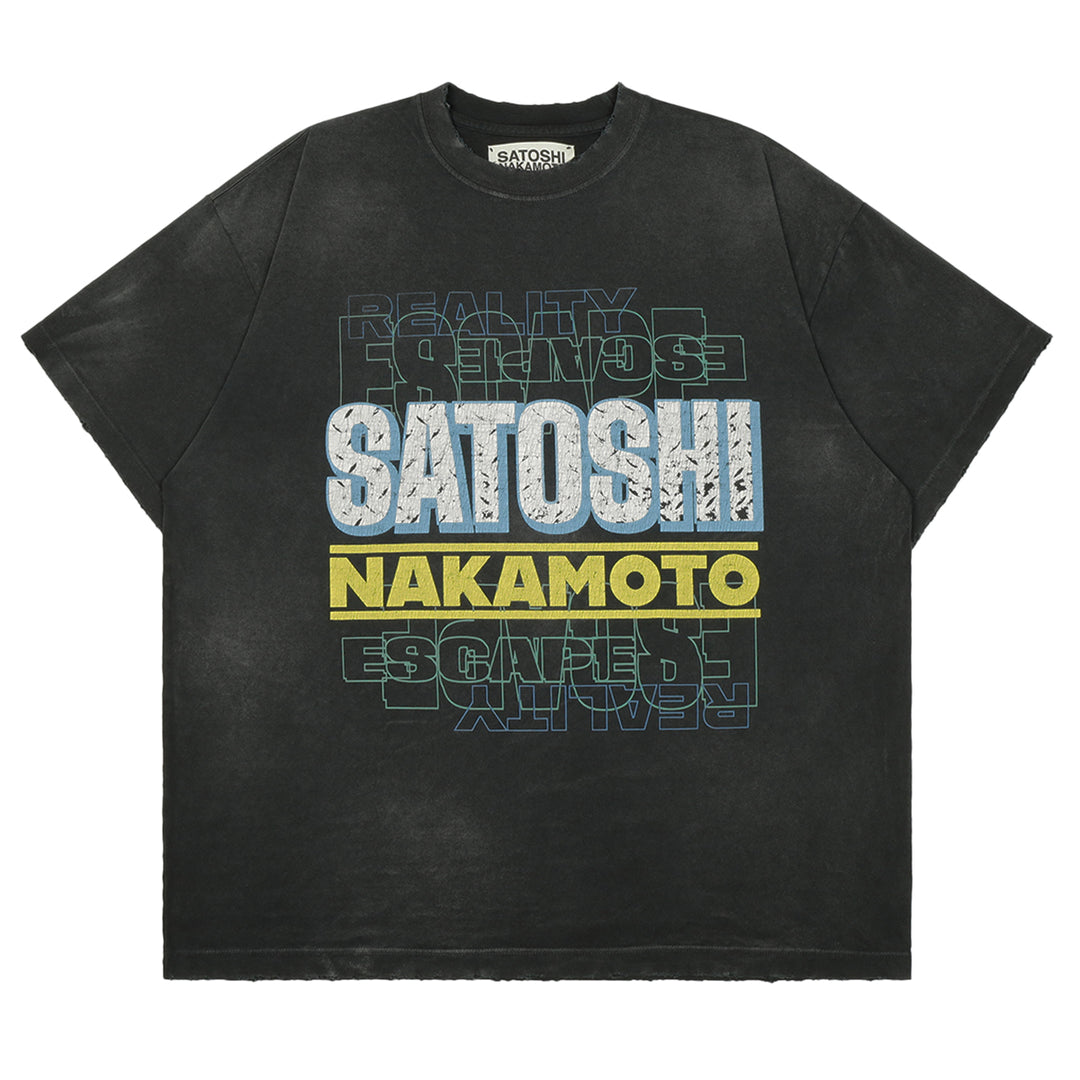 SATOSHI NAKAMOTO (サトシナカモト) - ESCAPE REALITY TEE Tシャツ