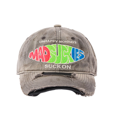 ©SAINT M×××××× × MADSAKI - SMC77 SUCK ON MIDS_CAP - BLACK - CAP - cherry fukuoka