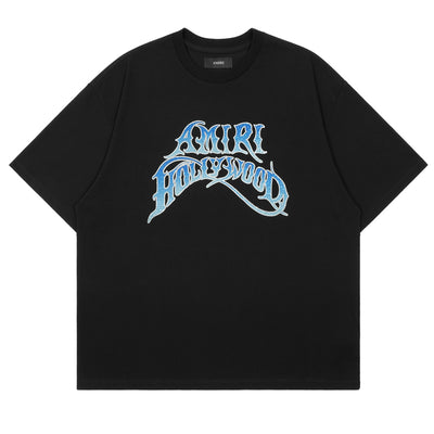 AMIRI - CRYSTAL SKATER OVERSIZED TEE - BLACK - T-SHIRT - cherry fukuoka