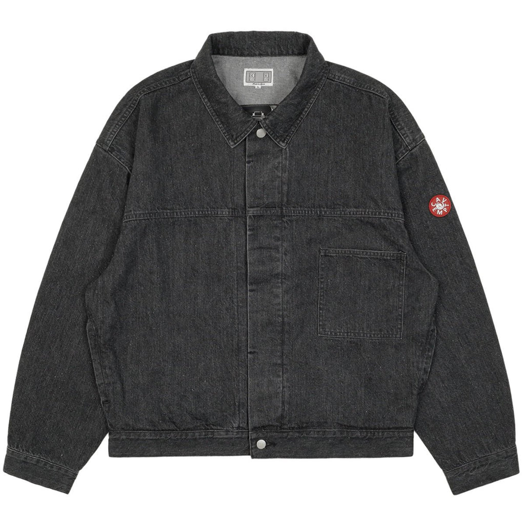 CAVEMPT(キャブエンプト) - BLACK NEP DENIM TRUCKER JACKET
