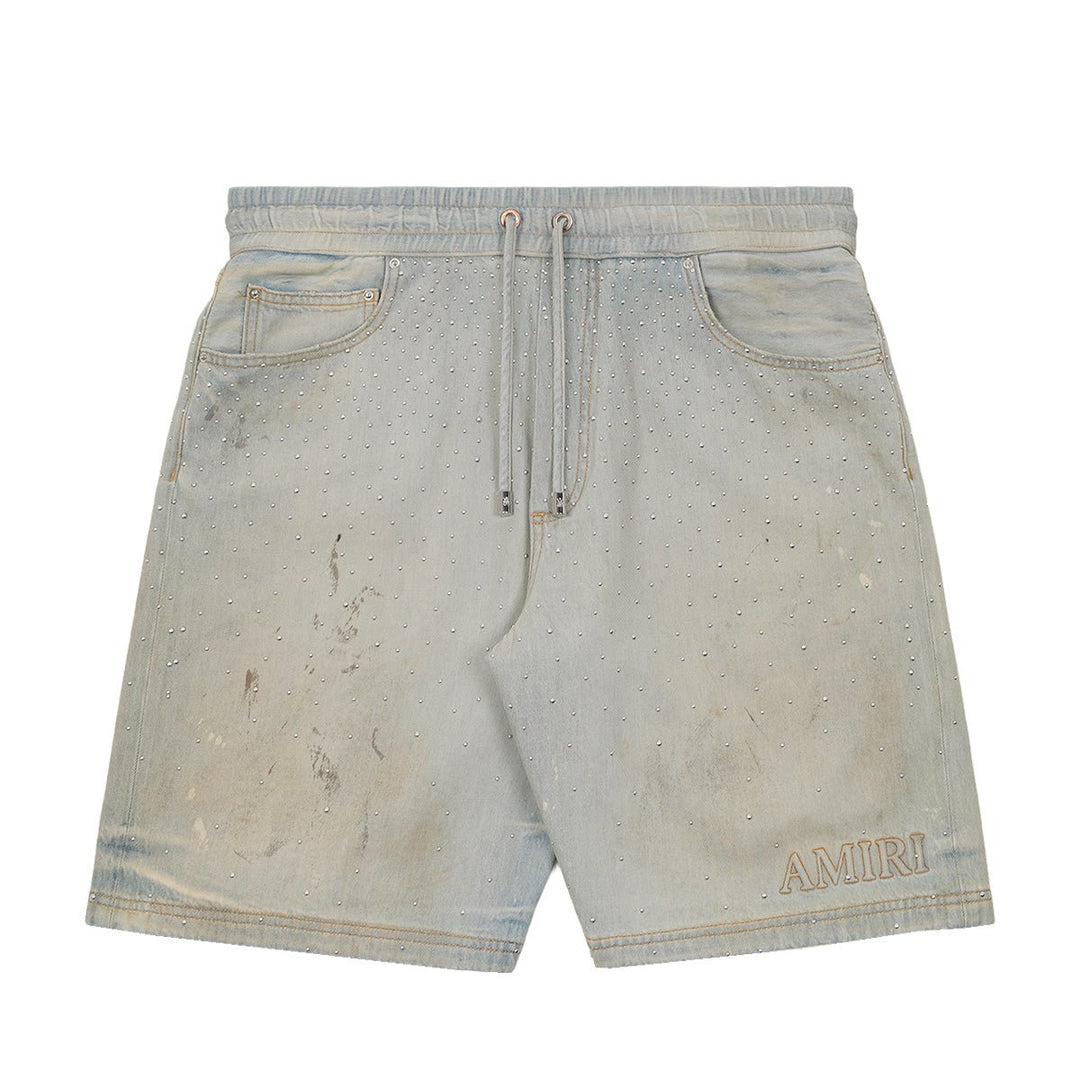 AMIRI(アミリ) - CRYSTALS DENIM SHORTS ショートパンツ | cherry