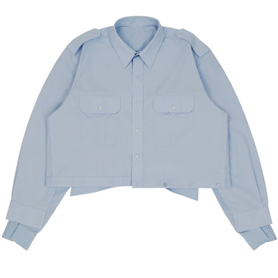 PROTOTYPES - 2 WAY SHIRT - BLUE - cherry fukuoka