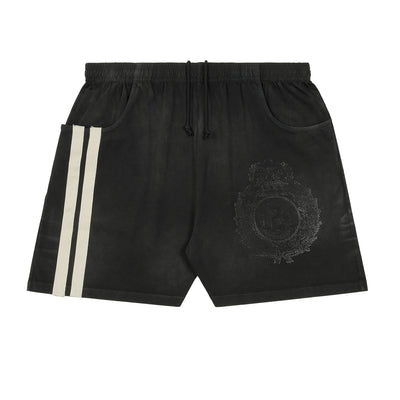 424 - SPORT SHORTS - BLACK - PANTS - cherry fukuoka