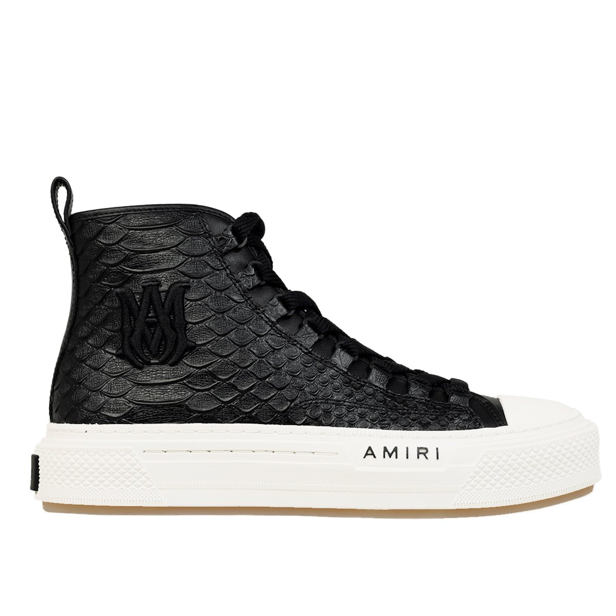 PYTHON EMBOSSED MA COURT HI - cherry fukuoka - AMIRI - SHOES