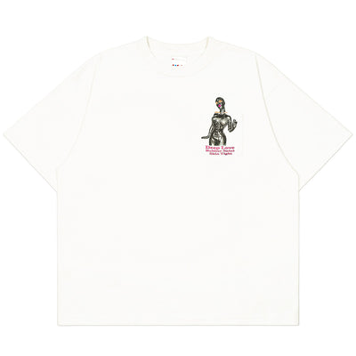 ©SAINT M×××××× - SM013 POCKET T-SHIRT - WHITE - T-SHIRT - cherry fukuoka
