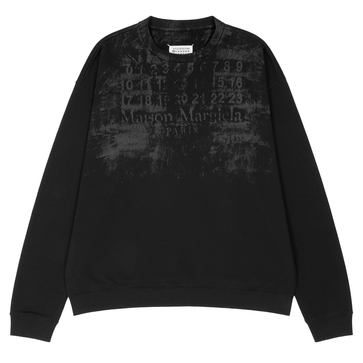 NUMBER SWEATSHIRT - cherry fukuoka - Maison Margiela - SWEAT