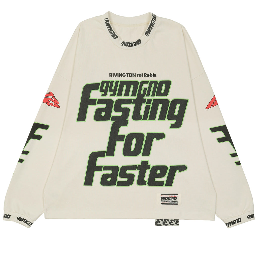 RRR123 - FASTING FOR FASTER L/S TEE Tシャツ | cherry オンライン