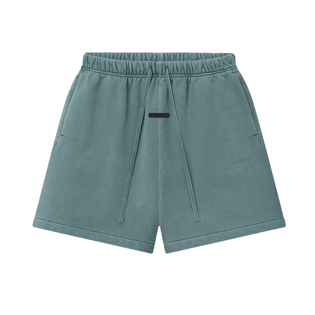 ESSENTIALS ハーフパンツ M FOG ESSENTIALS/エッセンシャルズ RUBBER TAG SWEAT SHORTS スウェット