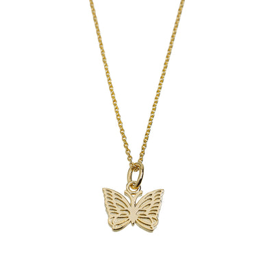 Needles - PENDANT -GOLD PLATE - NECKLACE - cherry fukuoka