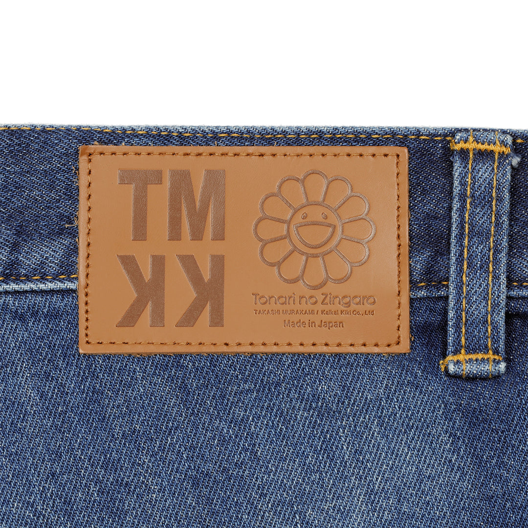 村上隆　デニム　ジーンズ　30/32 5月16日(月)20時よりREADYMADE×村上隆コラボレーションデニムを