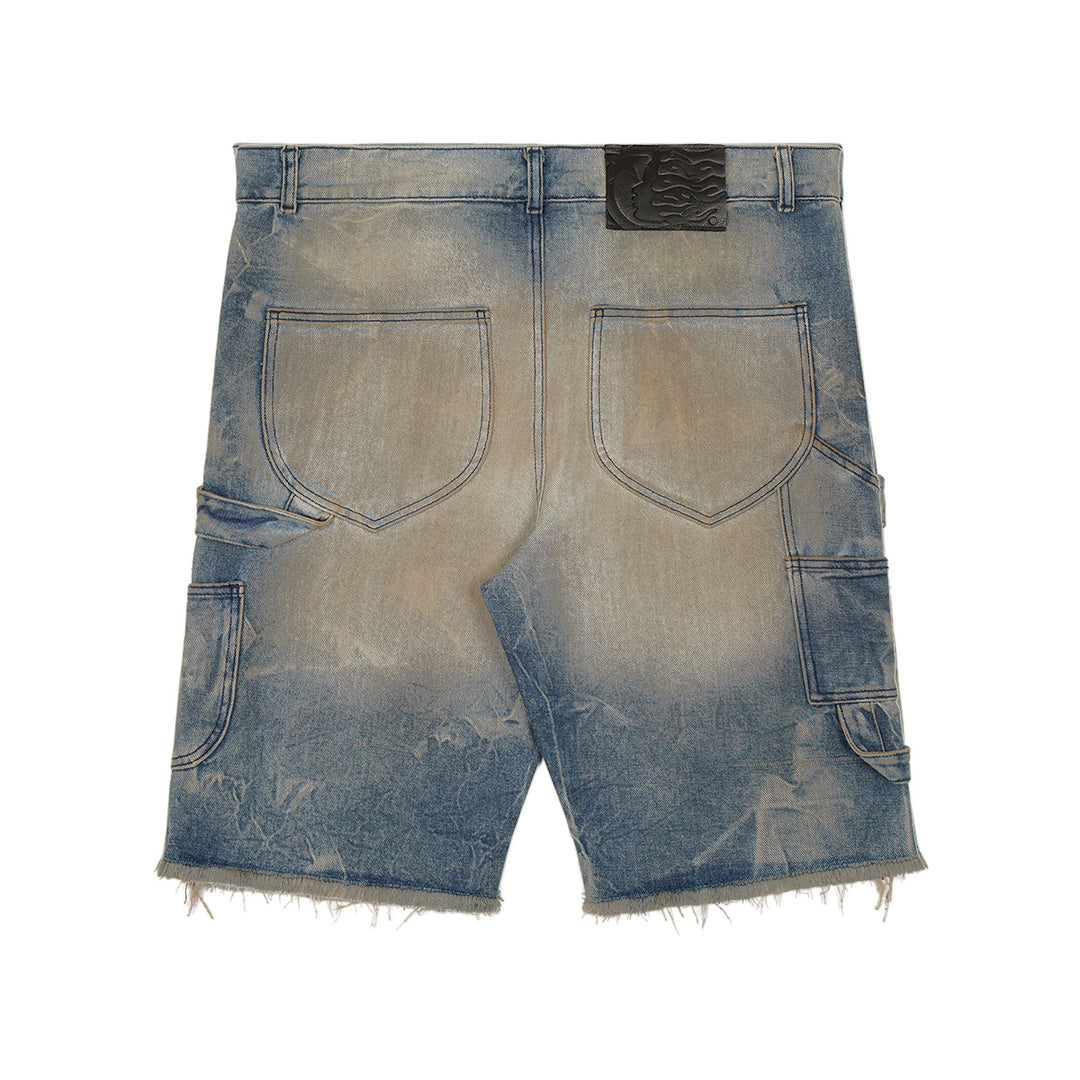 HELLSTAR - CARPENTER JORTS Denim Pants | cherry Official Online
