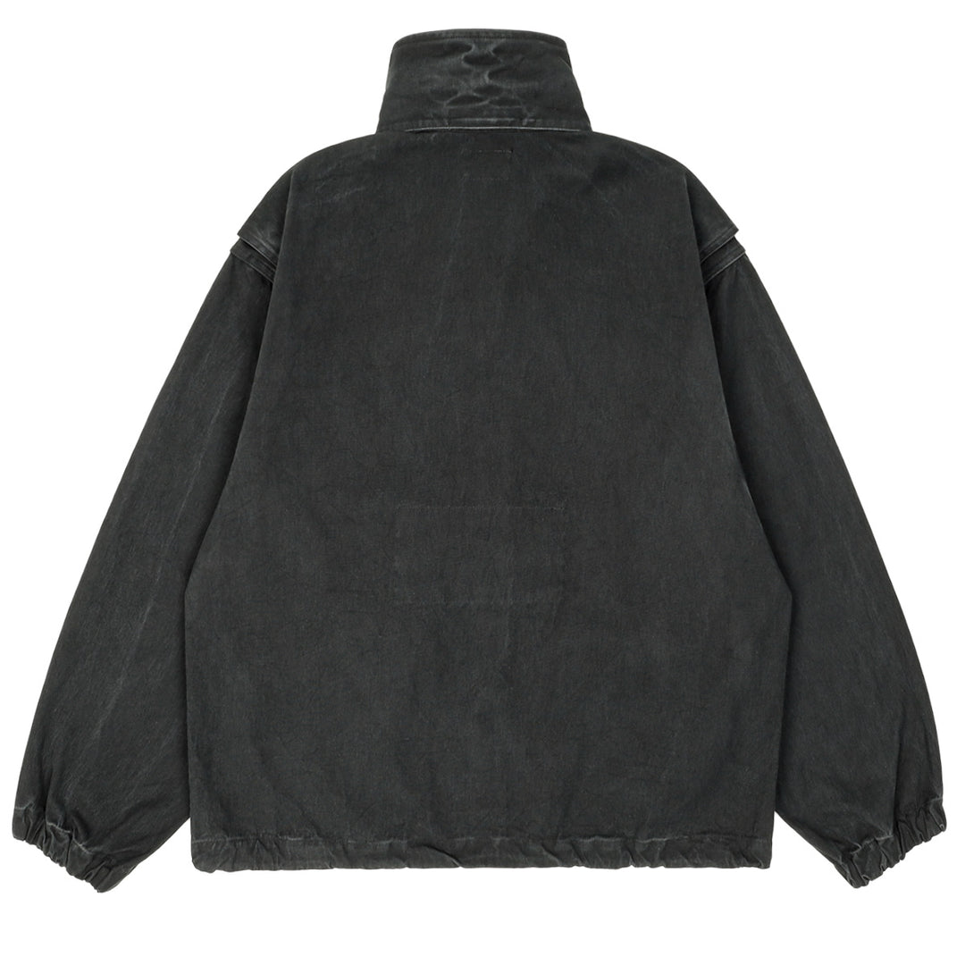 CAVEMPT(キャブエンプト) - CANVAS CASUAL ZIP JACKET BLACK コーチ