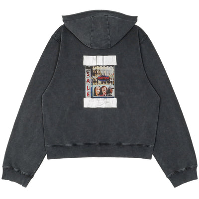 HOODED ZIP CREW