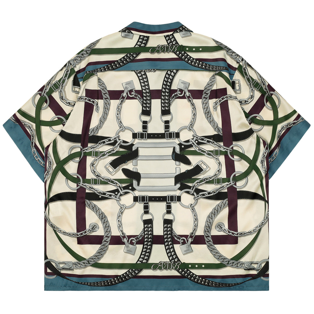AMBUSH - SCARF PRINT SHORT SLEEVE SHIRT | cherry Official Online