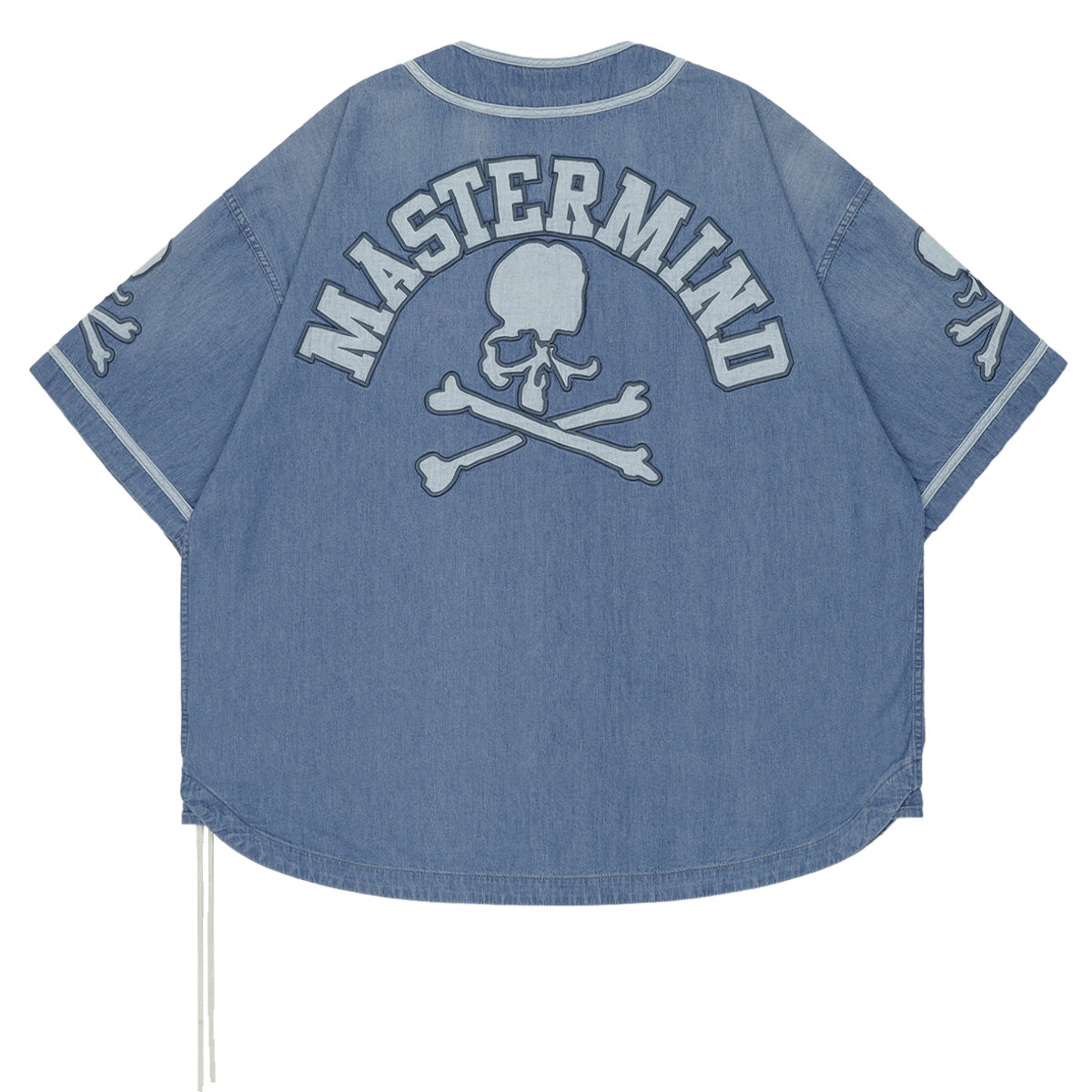 mastermind JAPAN<br>BASEBALL DENIM SHIRT