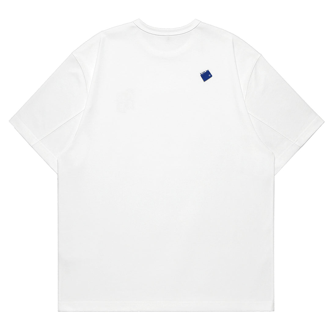 ADER Error (アーダーエラー) - SIG; BL TAG T-SHIRT 06 WHITE Tシャツ